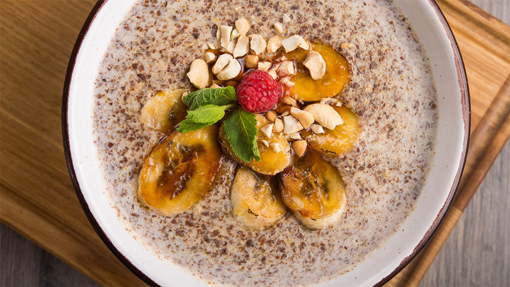 Ghrita (Ghee)- Caramelized Banana Oatmeal